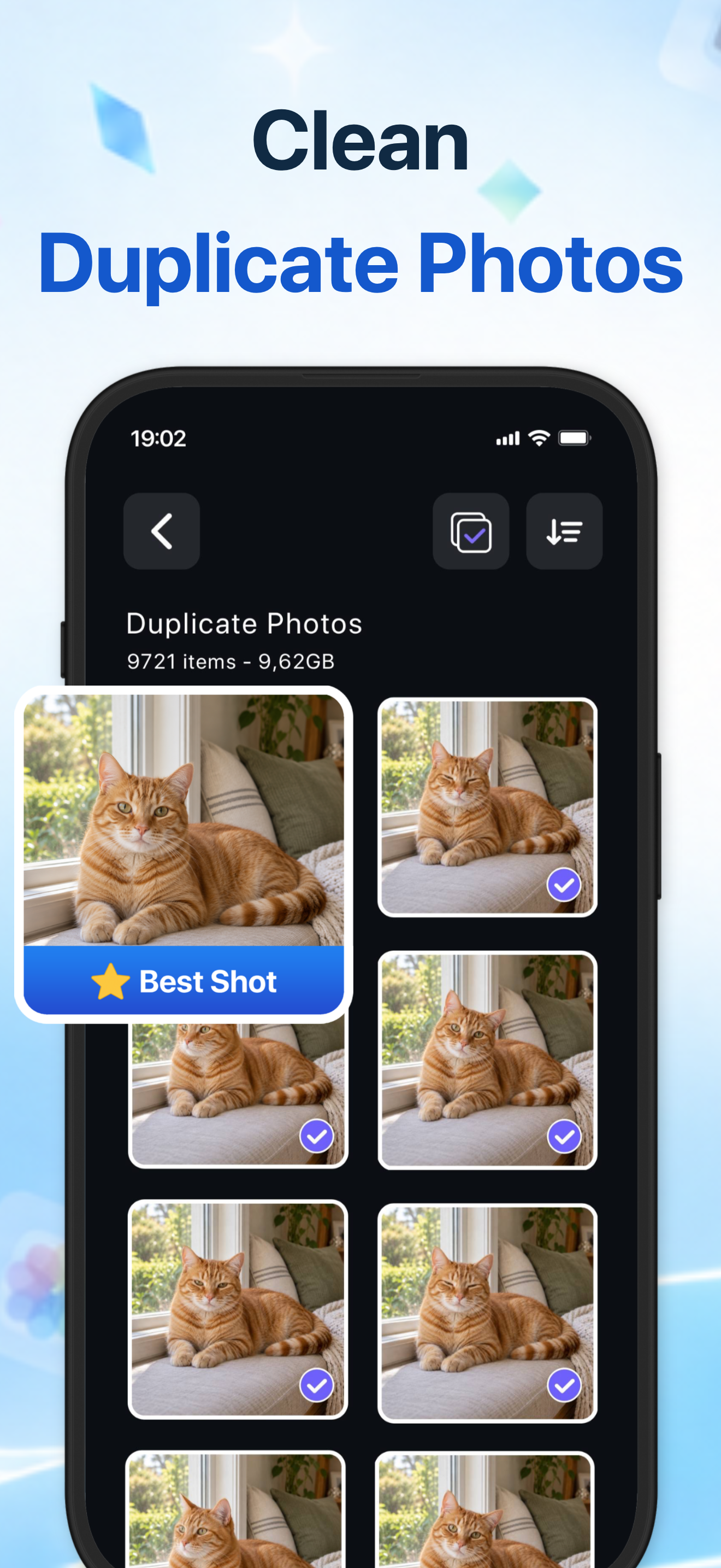 Duplicate photo grouping